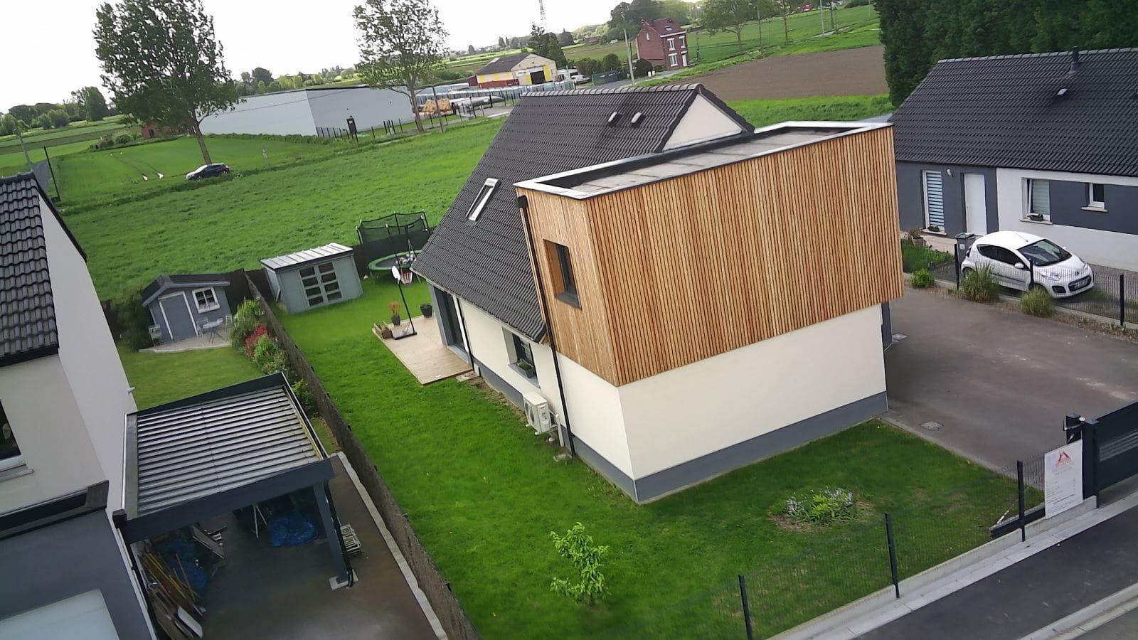Agrandissement : surélévation maison